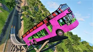 Bus Crash Compilation BeamNG Drive