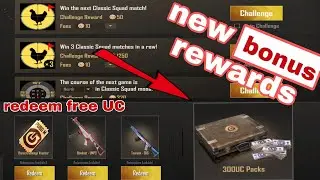 Bonus challenge get free pubg mobile new official update India bonus challenge end