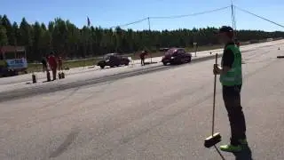 Tuned Saab 93 vs tuned 96 V4 super