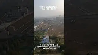 Silver Glades Melia -Sec -35-Sohna -3 bhk+Sq -1845 sqft@35k Including Maintenance -Call - 9582442365