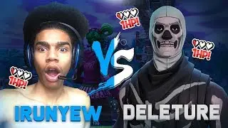 iRunYew vs. Deleture on Fortnite Battle Royale • Battle of the Year!