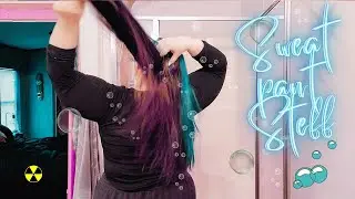 Hair Brushing ASMR Girl Shower Sounds (mouth sounds asmr chubby ) #ssbbw #bbw #plussize