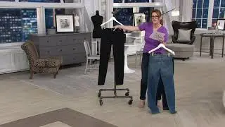 KUT from the Kloth Stevie Straight Leg Jeans on QVC