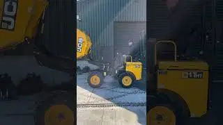 JCB 1 ton hi tip dumper Skip loading dumper 01335920016 www.midlandsequipment.co.uk