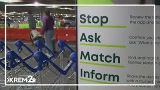 SeaTac launches new rideshare safety signs