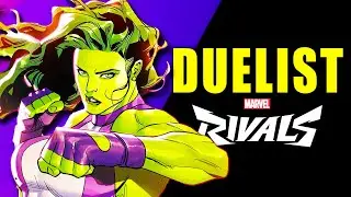 🔥 She-Hulk Duelist Concept for Marvel Rivals &ndash; Fast, Fierce, & Unstoppable! 💪⚡