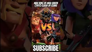 King vs Queen (TH17) | Clash of Clans #shorts #coc