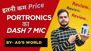 Portronics Ka Dash 7 Mic | Beginner Ke Liye Budget Wireless Mic🎙️#viral #viralvideo #trending