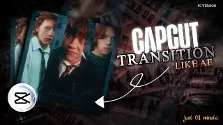 Best Trending Transition Effect in CapCut PC 2025 | Full Editing Guide