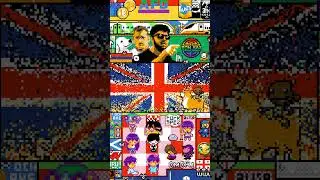 UK flag on r/place 2023