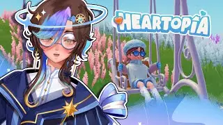 【Heartopia】Can we steal the spotlight of wintertopia's ice rink? ⭐🏝️