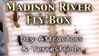 Madison River Dry  Attractor and Terrestrial Flies. Galloup Favorites