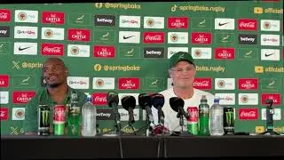 Springbok Team Announcement With Mapimpi and Erasmus