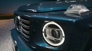 The all-new Mercedes-Benz G-Class - Mercedes-Benz G500 in Sodalith Blue