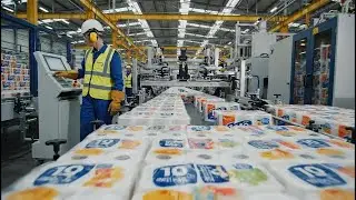 Inside a Mega Factory: How Millions of Toilet Paper Rolls Are Made Daily