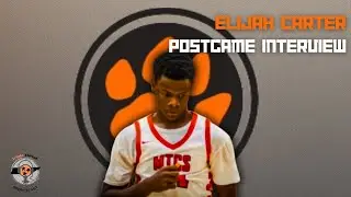 Elijah Carter Post-Game Interview | MTCS Wins 70&ndash;66