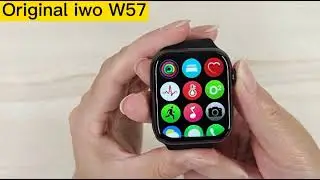 Original iwo W57 smart watch Series 7 . NFC function Siri 1.95 inch TFT screen iwo 15 watch