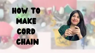 How to make cord chain by rezz.crochet