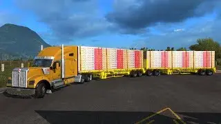 Kenworth W990 | Transportando Pollos de Nayarit a Sinaloa | Full de Plataformas