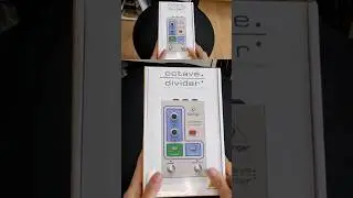 Octave Divider - Behringer (Unboxing) #pedal #Behringer