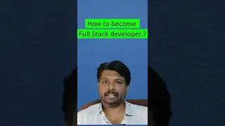 How to become full stack developer? #fullstackdeveloper