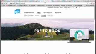 Create a Book from a PDF File Using Blurb's PDF to Book Tool