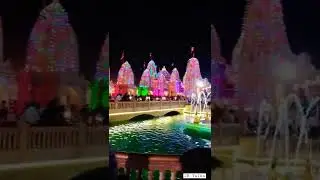 | Poicha Nilkanth Dham Temple | Night View| Lights View| JK  TALKS |