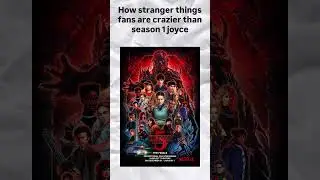 How stranger things fans are crazier than season 1 Joyce #strangerthings #netflix #film #education