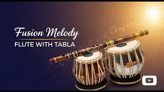 Fusion Melody | Romantic Flute & Tabla Fusion | Soulful Indian Instrumental Music |  Love Melody