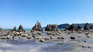 Hashiguiiwa Rocks in Kushimoto, Japan - September 2019