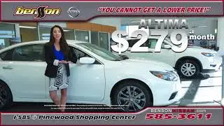 Altima -  Marching Down Prices Benson Nissan Spartanburg SC 29303