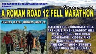 A ROMAN ROAD 12 SUMMIT 16 MILE MARATHON HIKE
