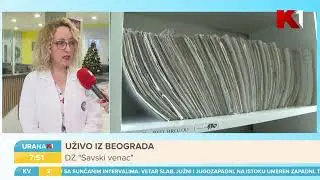 Izveštaj iz Doma zdravlja Savski Venac | URANAK1