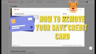 How To Remove Save Credit Card On Adobe Account (2025)