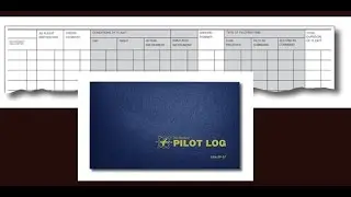 How to fill out your VFR PILOT LOG (Cross country planning)