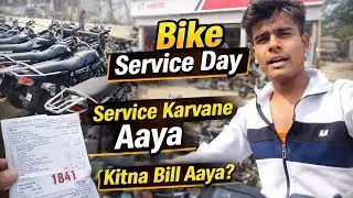 Aaj Bike Service Karvane Le Gaya | Daily Vlog.#aaryanvlogs #BikeService#BikeServiceVlog #BikeService