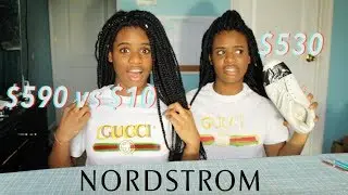 NORDSTROM TAPED SHOES + CHEAP GUCCI (UNDER $10)