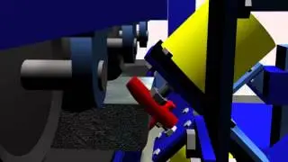 Hammer Ager Aging System for Retaining Wall Blocks - 3D View