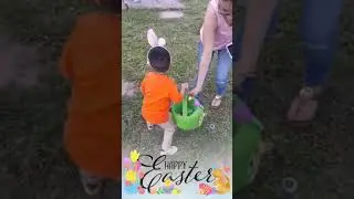 Finding Easter Eggs.. Pj Mask Basket Gekko 2018. Evan Having Fun Collecting Eggs With Mom and Dad..