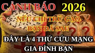 CẢNH BÁO 2026: Đừng Chỉ Trữ Gạo – 4 Thứ Quyết Định Ai Sống, Ai Gục Trong 72 Giờ Đầu