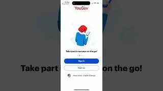 YouGov app - how to create an account?