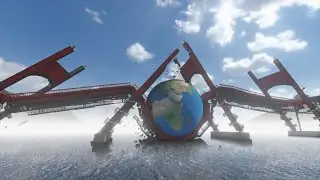 Planets VS Bridge #1 - Planetas VS Ponte - TEARDOWN | Epic Mess