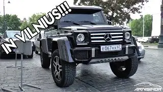 Mercedes-Benz G500 4x4 Squared in Vilnius!