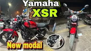 Yamaha XSR New Modal/ modified crash guard 