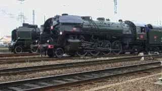 Steam locomotives 231-K-8 & 141-R-1126