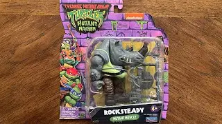 Teenage Mutant Ninja Turtles Mutant Mayhem Rocksteady Figure Unboxing 