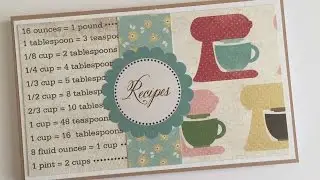 How To Make A Mini Recipe Book Using Flash Cards - DIY Crafts Tutorial - Guidecentral