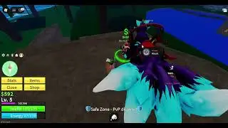 I played blox friut! Ft. Kuma-n1c