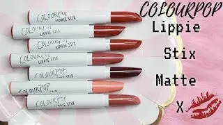 BIYW Review Chapter: #50 COLOURPOP LIPPIE STIX MATTE X SWATCH & REVIEW