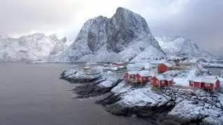 Hamnoy village on Lofoten Islands, Norway